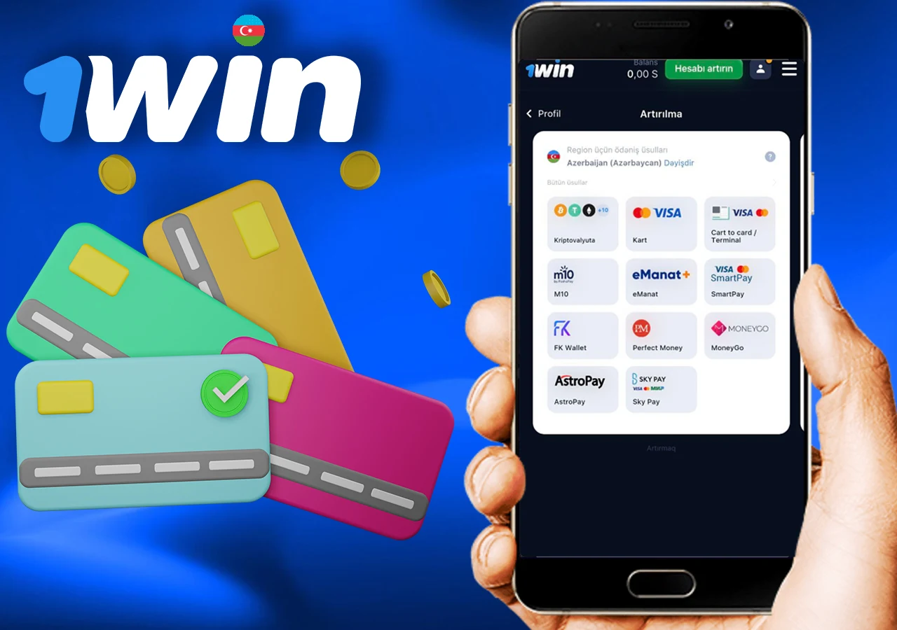 Azərbaycan sakinləri üçün bukmeker kontorunda hesabın doldurulmasının müxtəlif üsulları